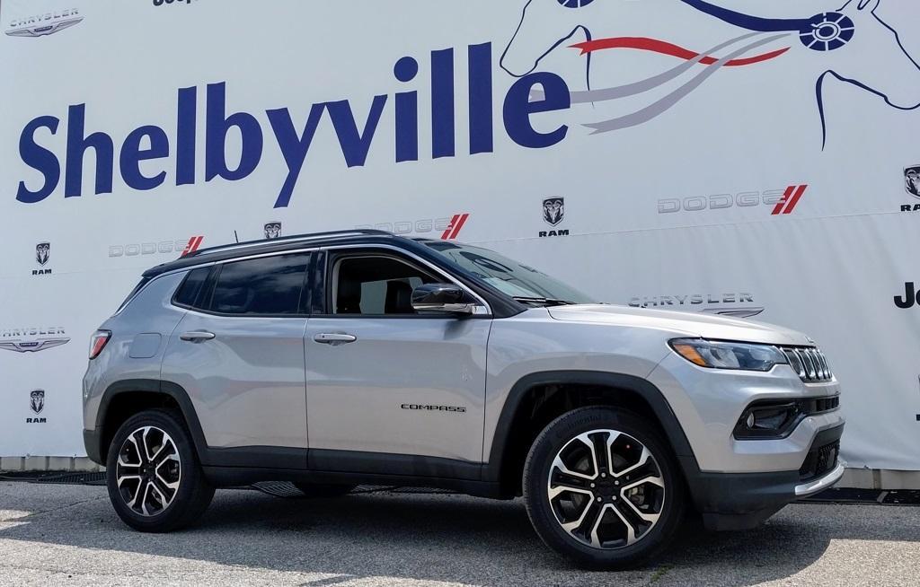 used 2022 Jeep Compass car, priced at $24,355