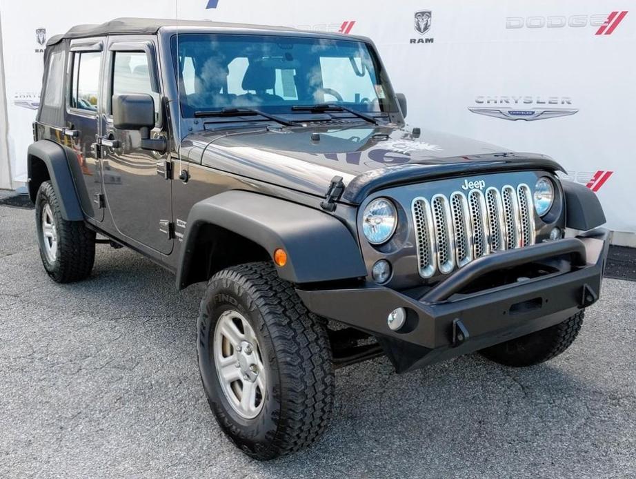 used 2017 Jeep Wrangler Unlimited car, priced at $22,694