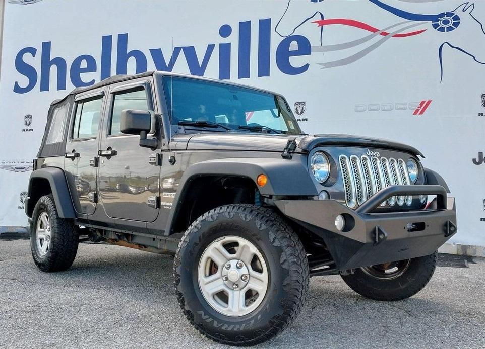 used 2017 Jeep Wrangler Unlimited car, priced at $22,694