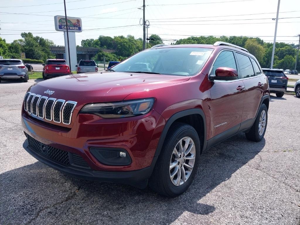 used 2021 Jeep Cherokee car, priced at $23,875