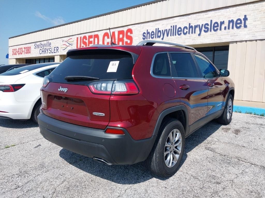 used 2021 Jeep Cherokee car, priced at $23,875