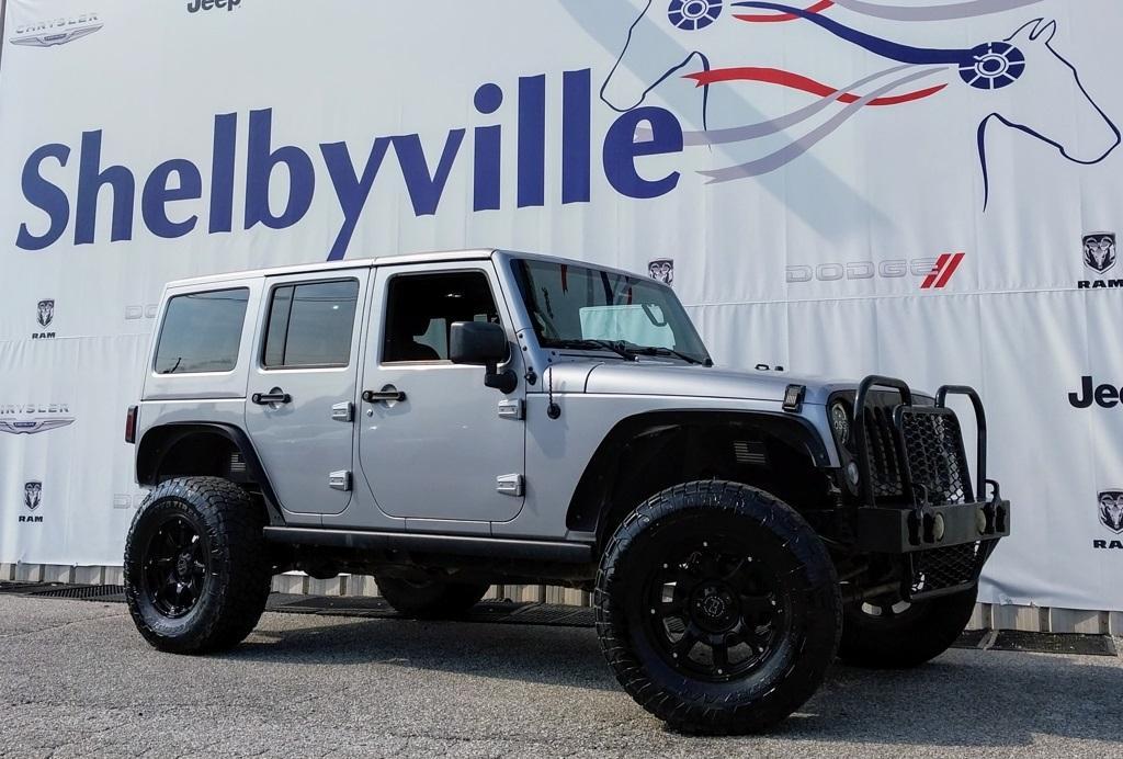 used 2015 Jeep Wrangler Unlimited car, priced at $19,998