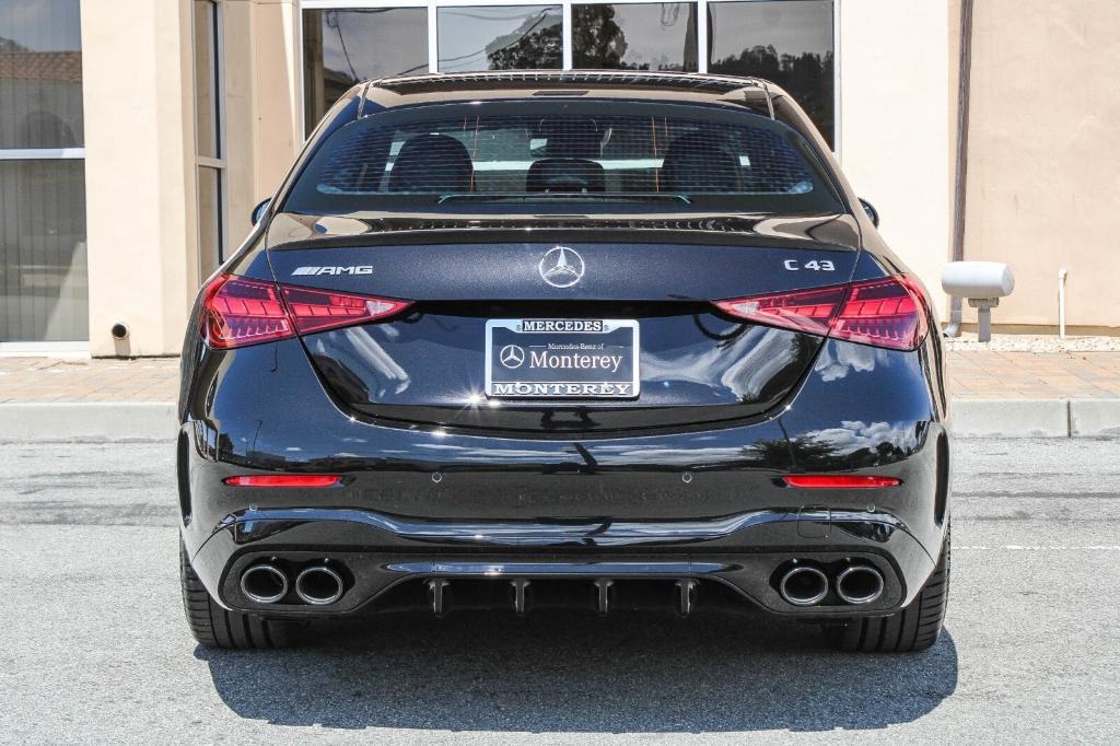 new 2024 Mercedes-Benz AMG C 43 car, priced at $73,330