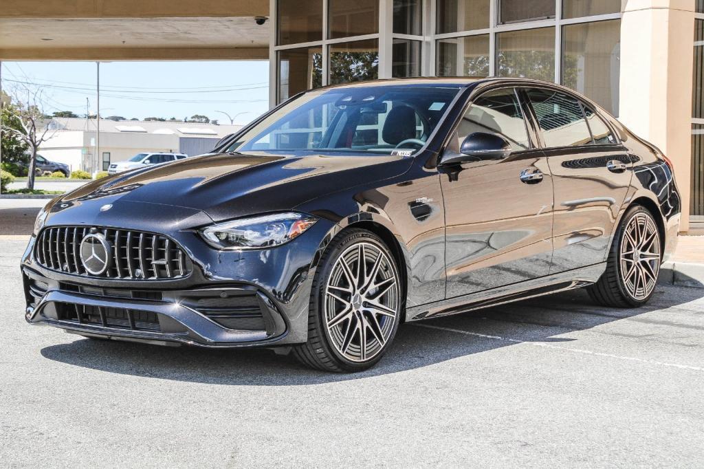 new 2024 Mercedes-Benz AMG C 43 car, priced at $73,330