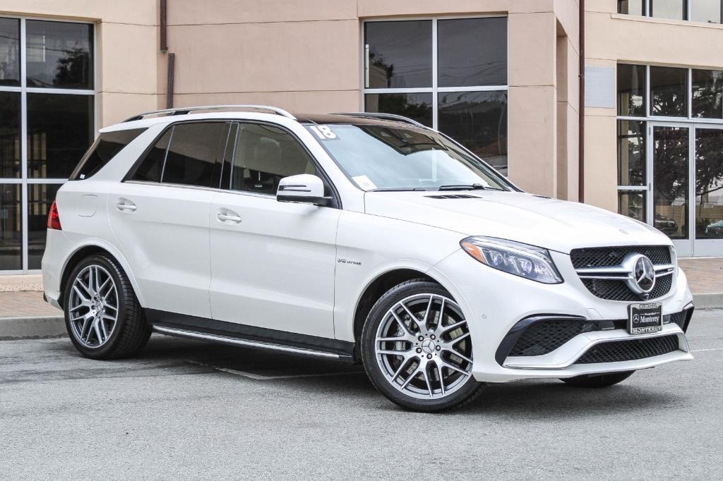 used 2018 Mercedes-Benz AMG GLE 63 car, priced at $46,989