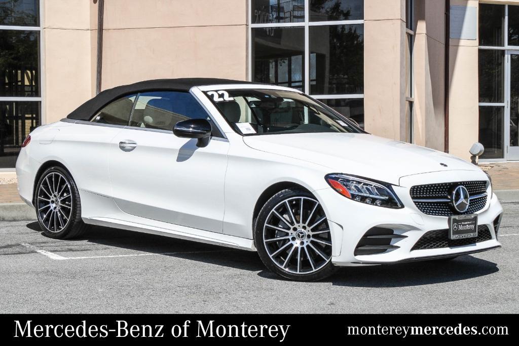 used 2022 Mercedes-Benz C-Class car, priced at $54,987