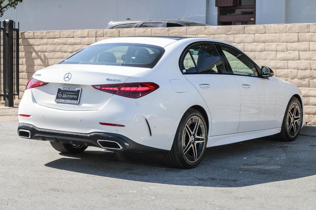 new 2025 Mercedes-Benz C-Class car, priced at $58,945