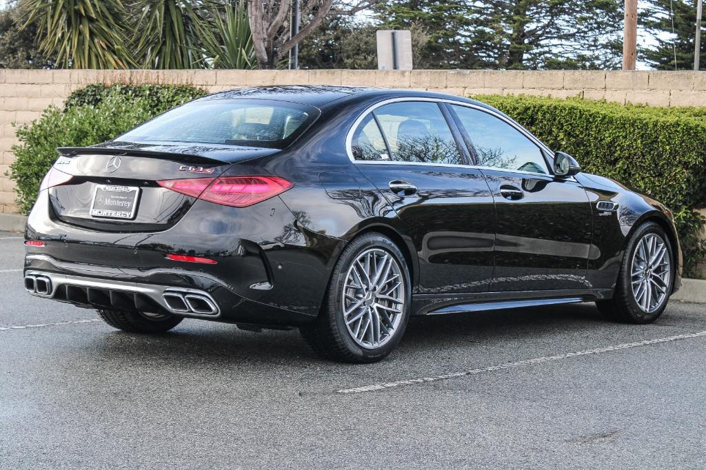 new 2025 Mercedes-Benz AMG C 63 car, priced at $87,950