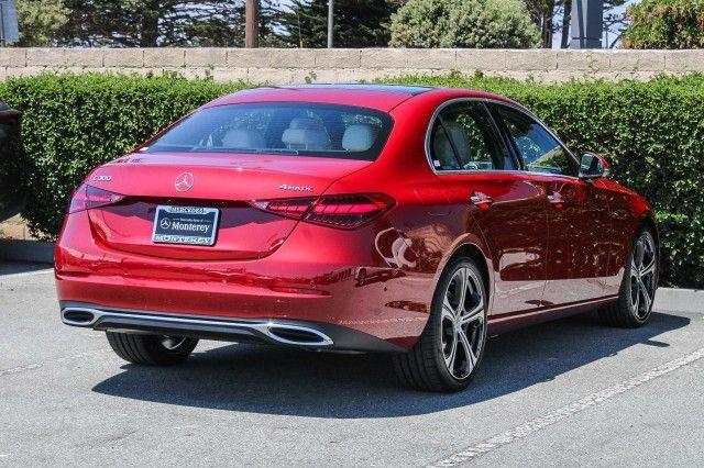 new 2025 Mercedes-Benz C-Class car, priced at $58,105