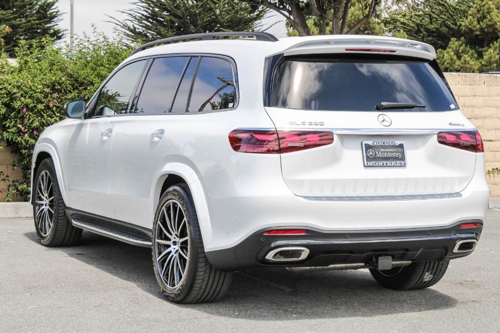 new 2025 Mercedes-Benz GLS 580 car, priced at $124,900