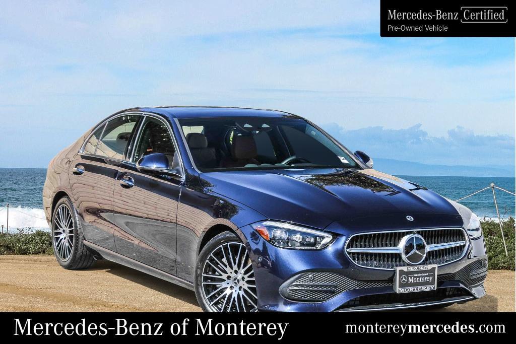 used 2022 Mercedes-Benz C-Class car, priced at $38,991