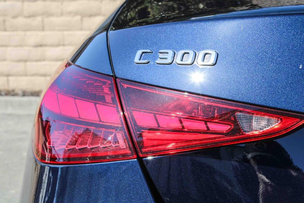 used 2022 Mercedes-Benz C-Class car, priced at $38,991