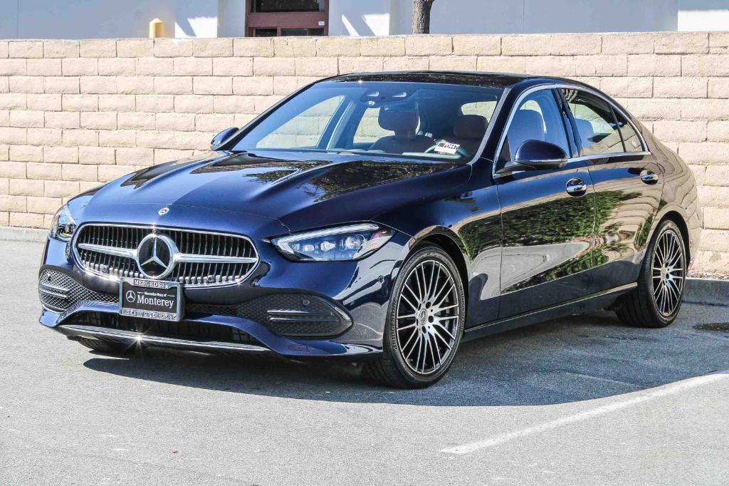 used 2022 Mercedes-Benz C-Class car, priced at $38,991