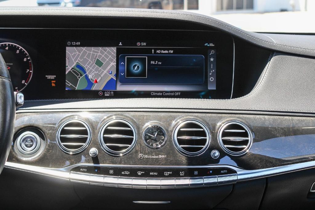 used 2018 Mercedes-Benz S-Class car, priced at $38,991