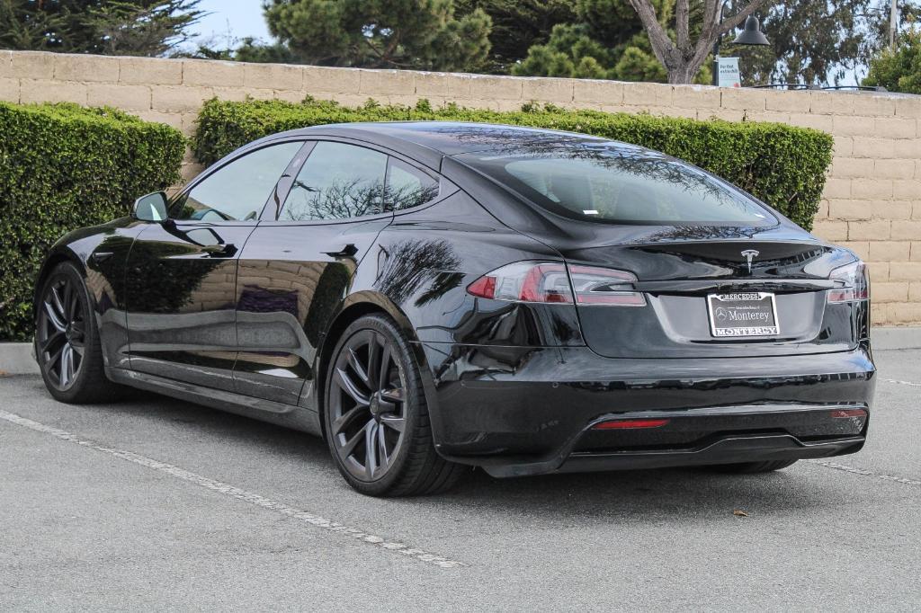 used 2021 Tesla Model S car, priced at $43,992