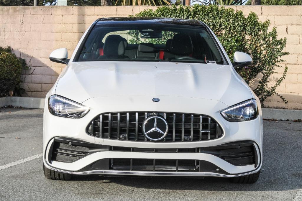 new 2025 Mercedes-Benz AMG C 43 car, priced at $66,335