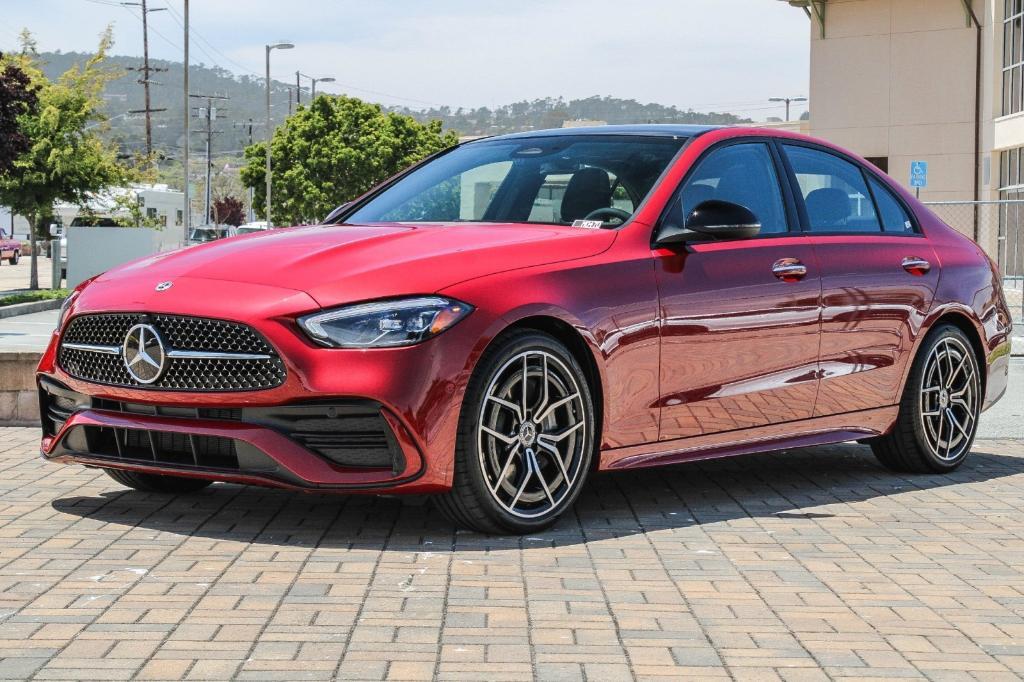 new 2024 Mercedes-Benz C-Class car, priced at $57,845