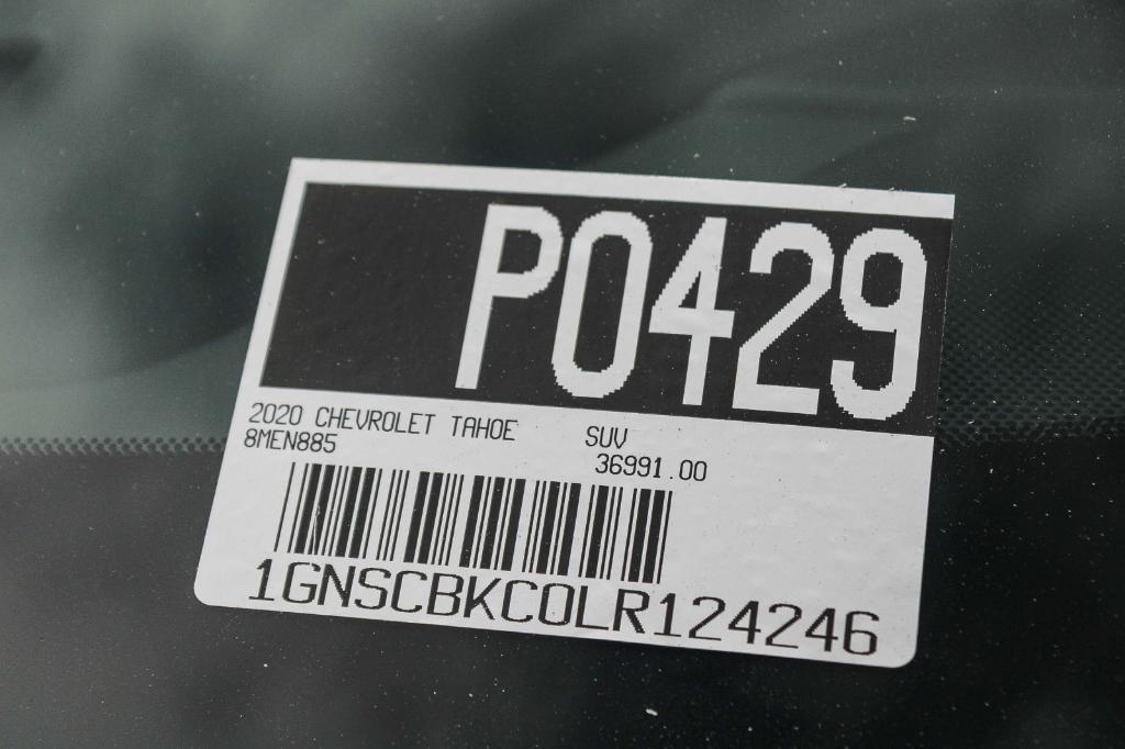 used 2020 Chevrolet Tahoe car, priced at $36,991