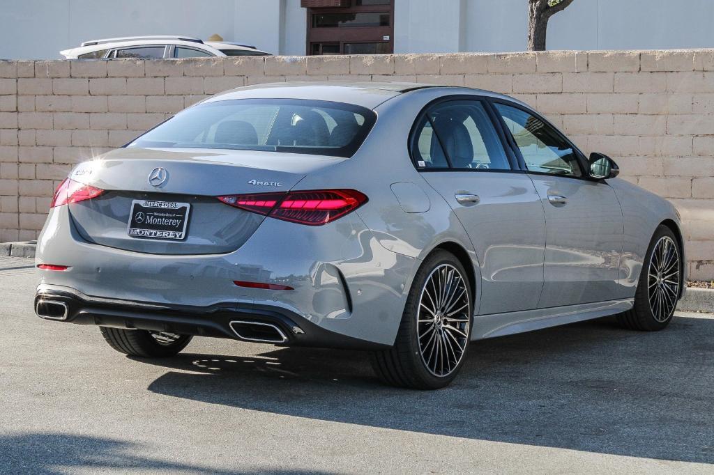 new 2025 Mercedes-Benz C-Class car, priced at $59,455