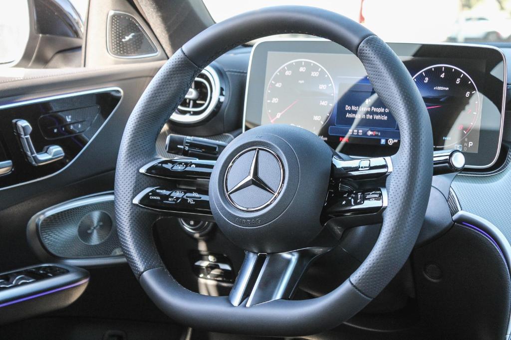 new 2025 Mercedes-Benz C-Class car, priced at $59,455