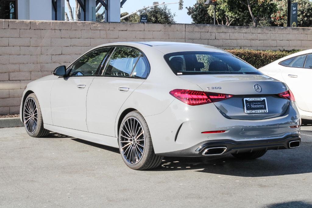 new 2025 Mercedes-Benz C-Class car, priced at $59,455