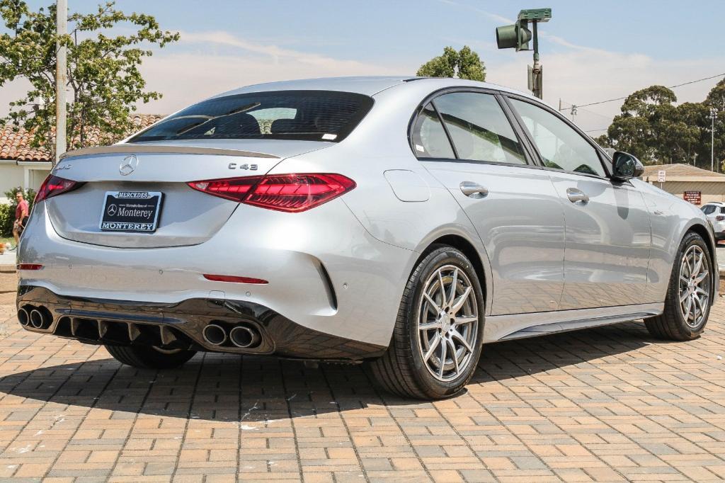 new 2024 Mercedes-Benz AMG C 43 car, priced at $69,705