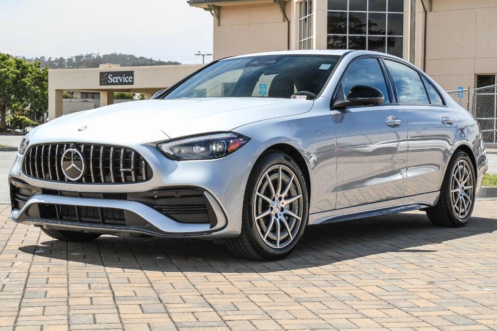 new 2024 Mercedes-Benz AMG C 43 car, priced at $69,705