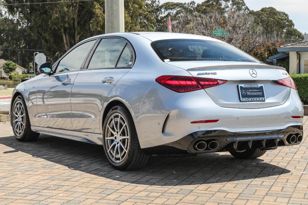 new 2024 Mercedes-Benz AMG C 43 car, priced at $69,705