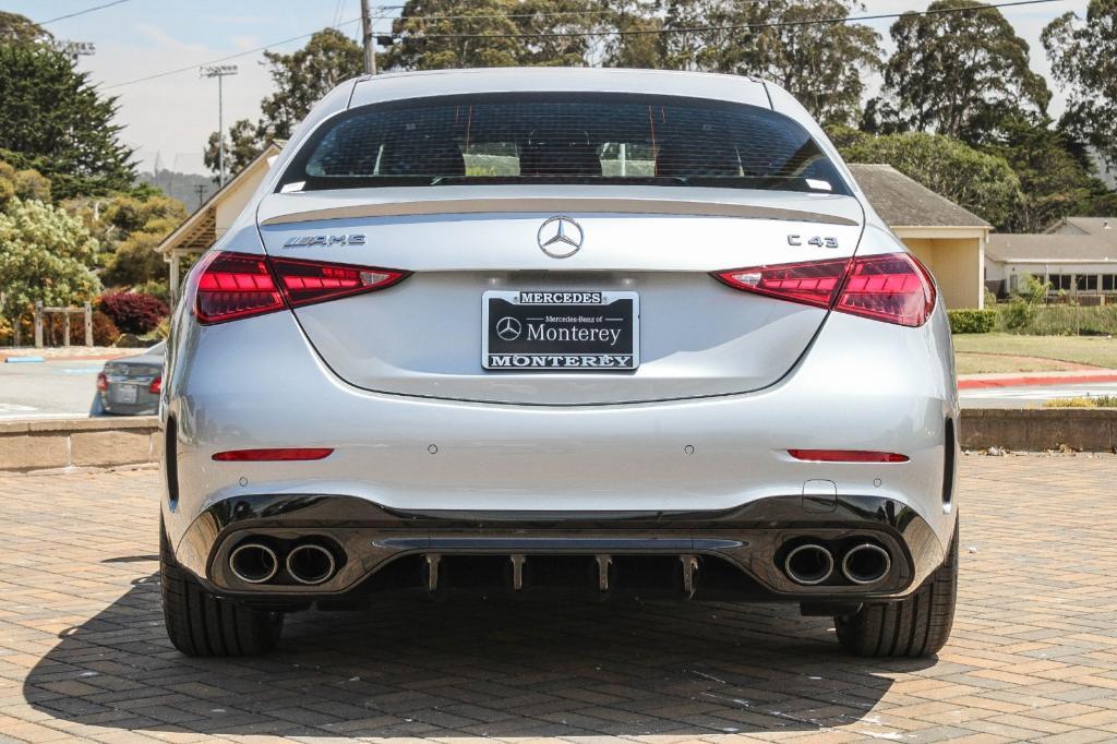 new 2024 Mercedes-Benz AMG C 43 car, priced at $69,705