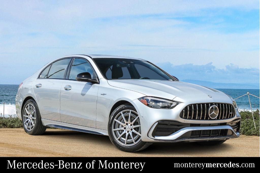 new 2024 Mercedes-Benz AMG C 43 car, priced at $69,705