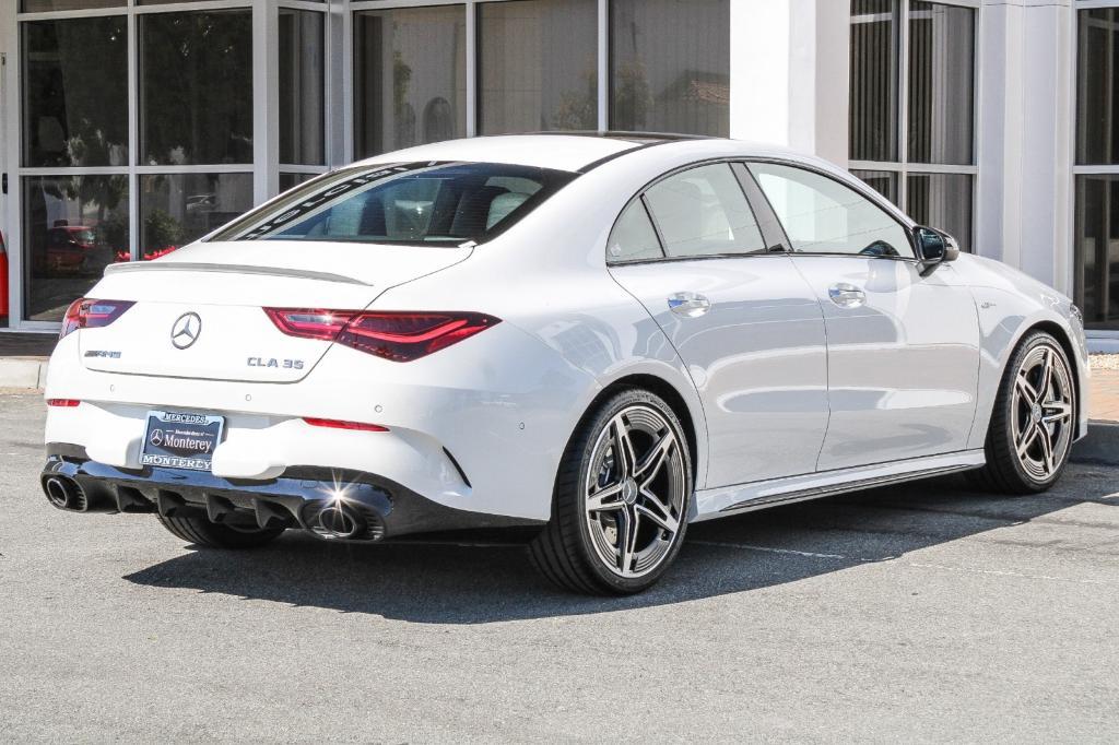 new 2025 Mercedes-Benz AMG CLA 35 car, priced at $58,835