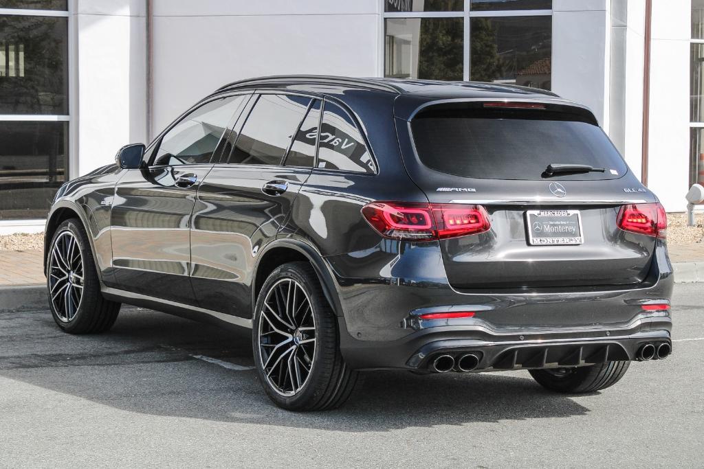 used 2021 Mercedes-Benz AMG GLC 43 car, priced at $41,990