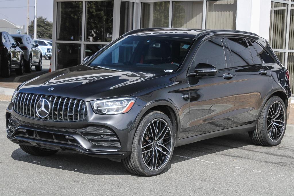 used 2021 Mercedes-Benz AMG GLC 43 car, priced at $41,990