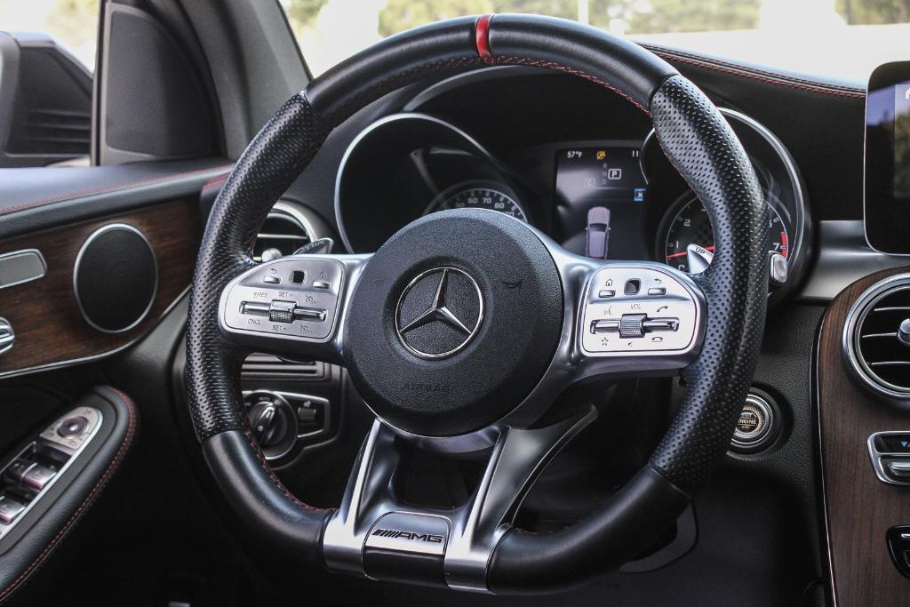 used 2021 Mercedes-Benz AMG GLC 43 car, priced at $41,990