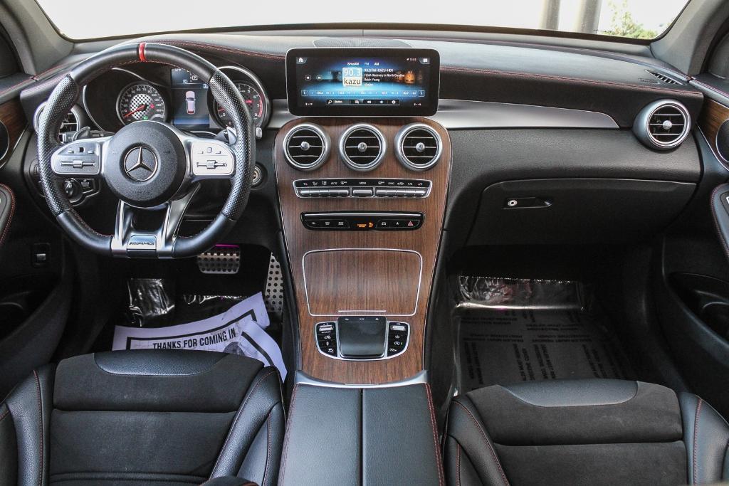 used 2021 Mercedes-Benz AMG GLC 43 car, priced at $41,990