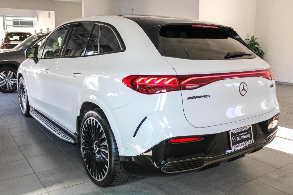 new 2024 Mercedes-Benz AMG EQE car, priced at $118,850