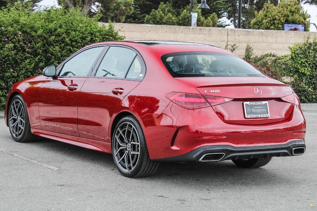 new 2024 Mercedes-Benz C-Class car, priced at $61,895