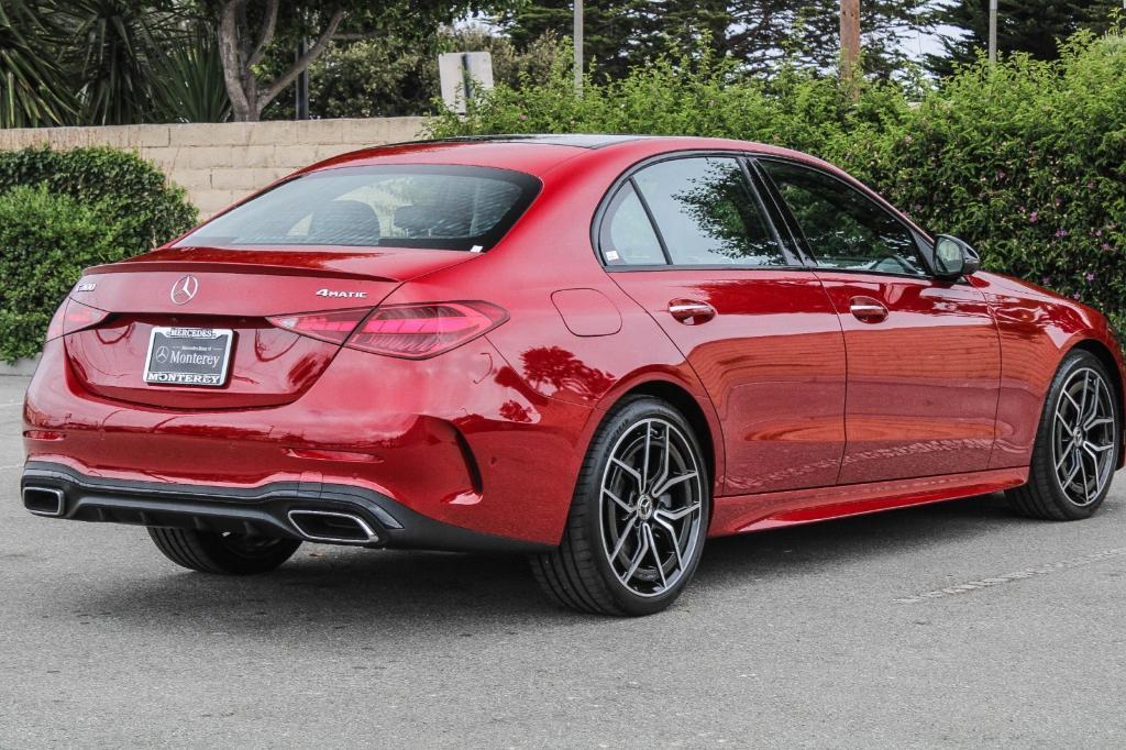 new 2024 Mercedes-Benz C-Class car, priced at $61,895