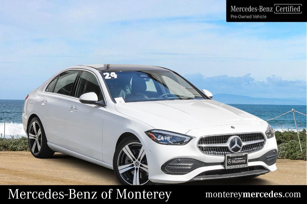 used 2024 Mercedes-Benz C-Class car, priced at $41,990