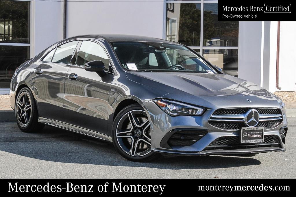 used 2020 Mercedes-Benz AMG CLA 35 car, priced at $32,990