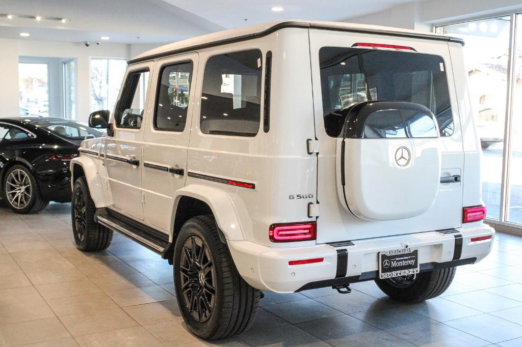 new 2025 Mercedes-Benz G-Class car, priced at $185,640