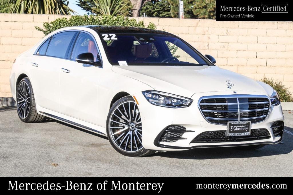 used 2022 Mercedes-Benz S-Class car, priced at $66,391