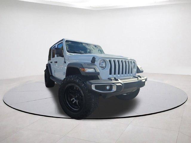 used 2020 Jeep Wrangler Unlimited car, priced at $25,706