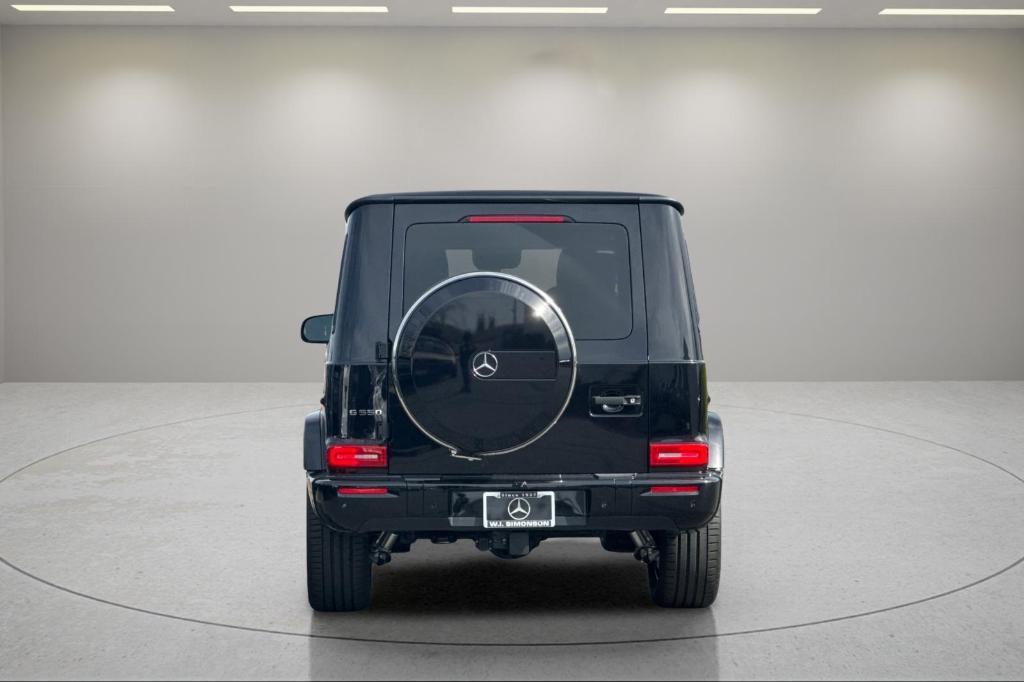new 2025 Mercedes-Benz G-Class car, priced at $160,385
