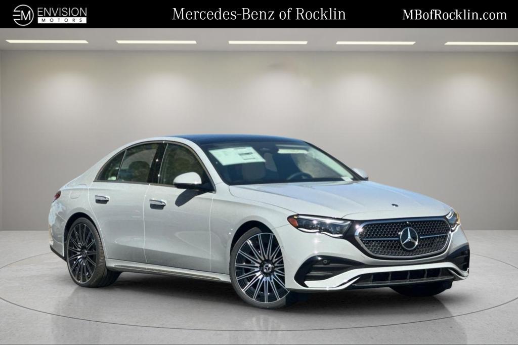 new 2025 Mercedes-Benz E-Class car, priced at $77,195