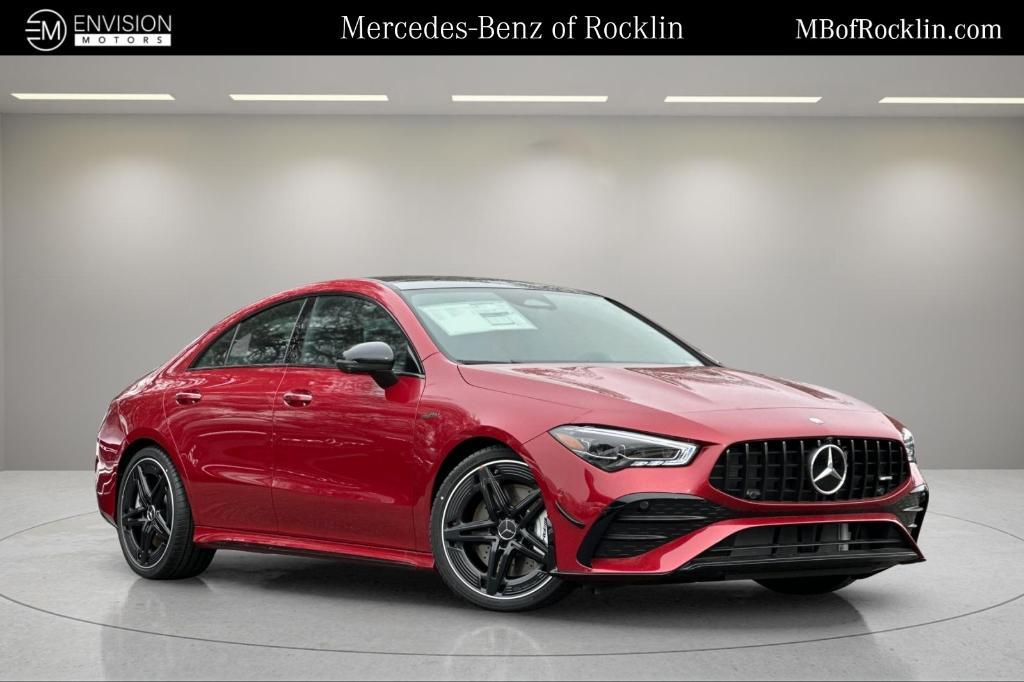 new 2025 Mercedes-Benz AMG CLA 35 car, priced at $67,270