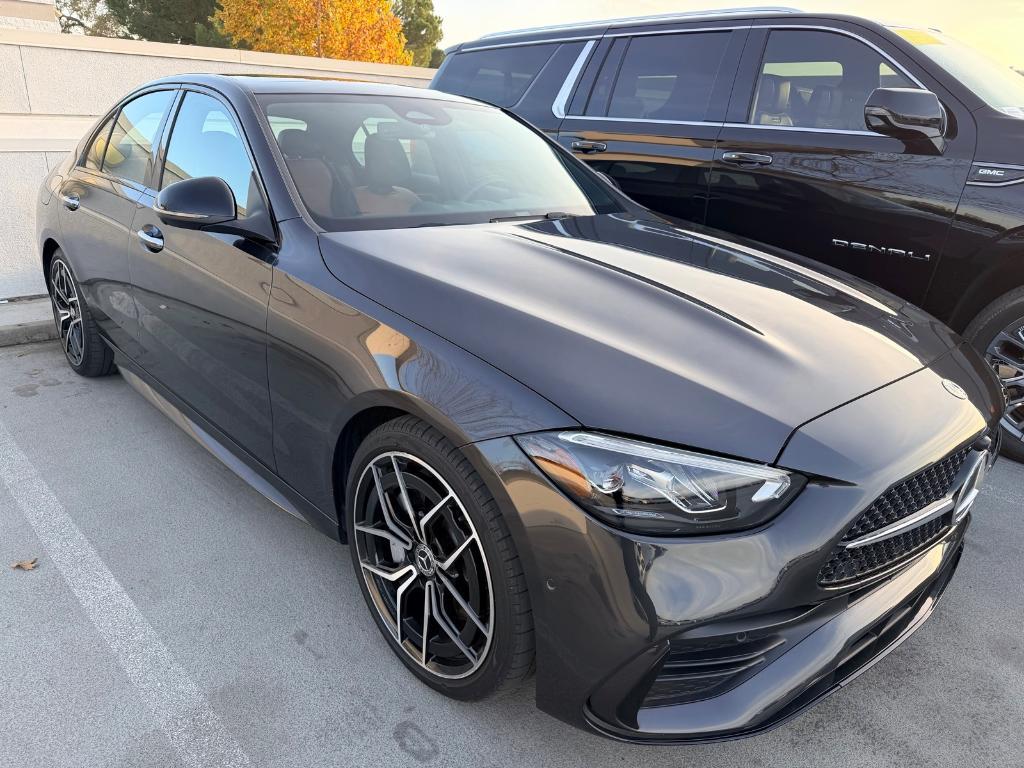 used 2023 Mercedes-Benz C-Class car, priced at $37,990