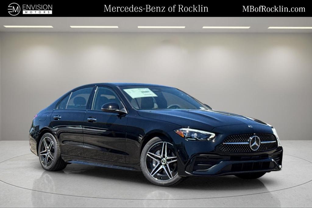 new 2025 Mercedes-Benz C-Class car, priced at $55,935