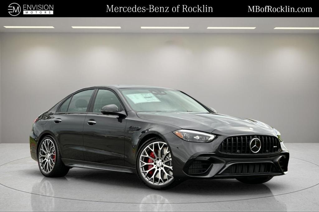 new 2025 Mercedes-Benz AMG C 63 car, priced at $104,565