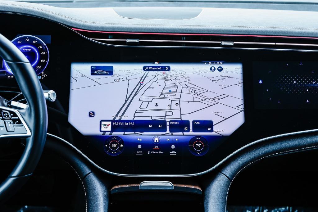 used 2023 Mercedes-Benz EQS 580 car, priced at $58,291